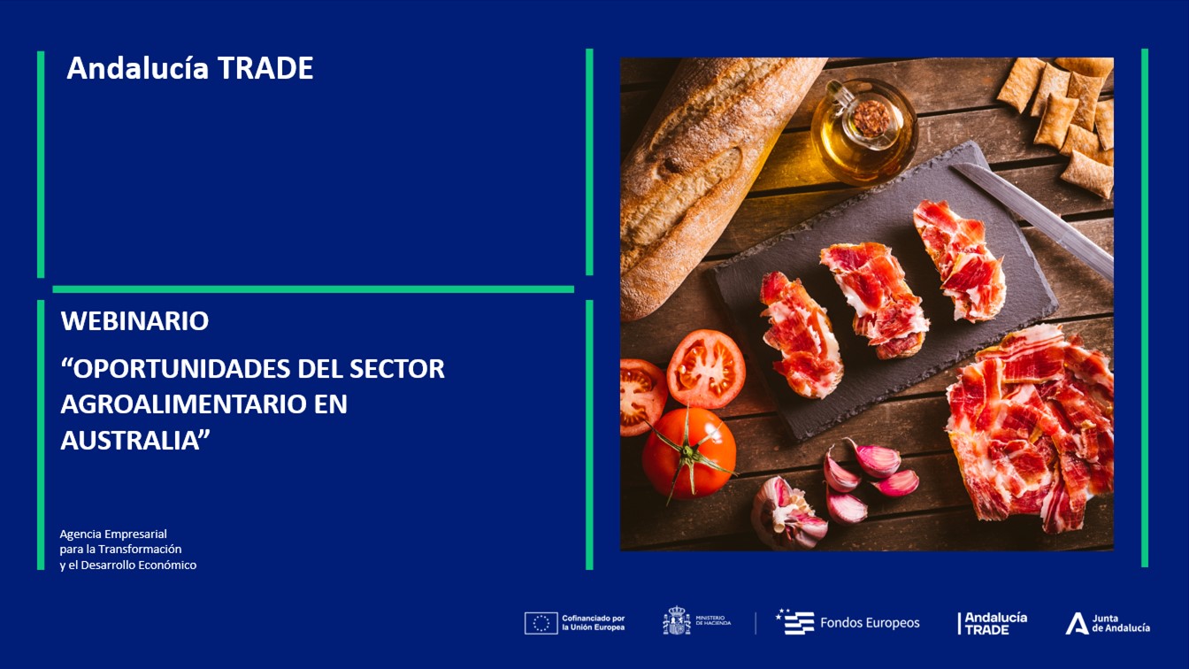 WEBINARIO "OPORTUNIDADES DEL SECTOR AGROALIMENTARIO EN AUSTRALIA"