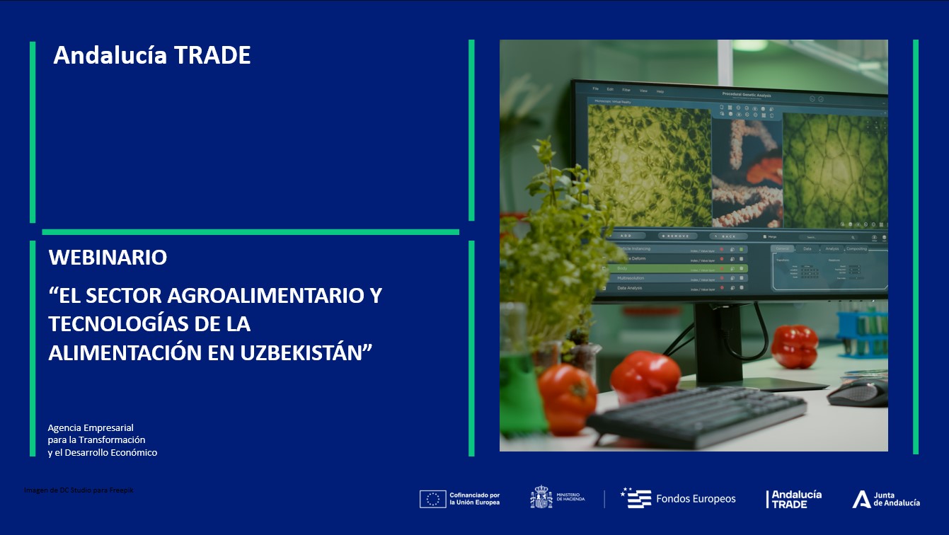 WEBINARIO "EL SECTOR AGROALIMENTARIO Y TECNOLOGÍAS DE LA ALIMENTACION EN UZBEKISTÁN"