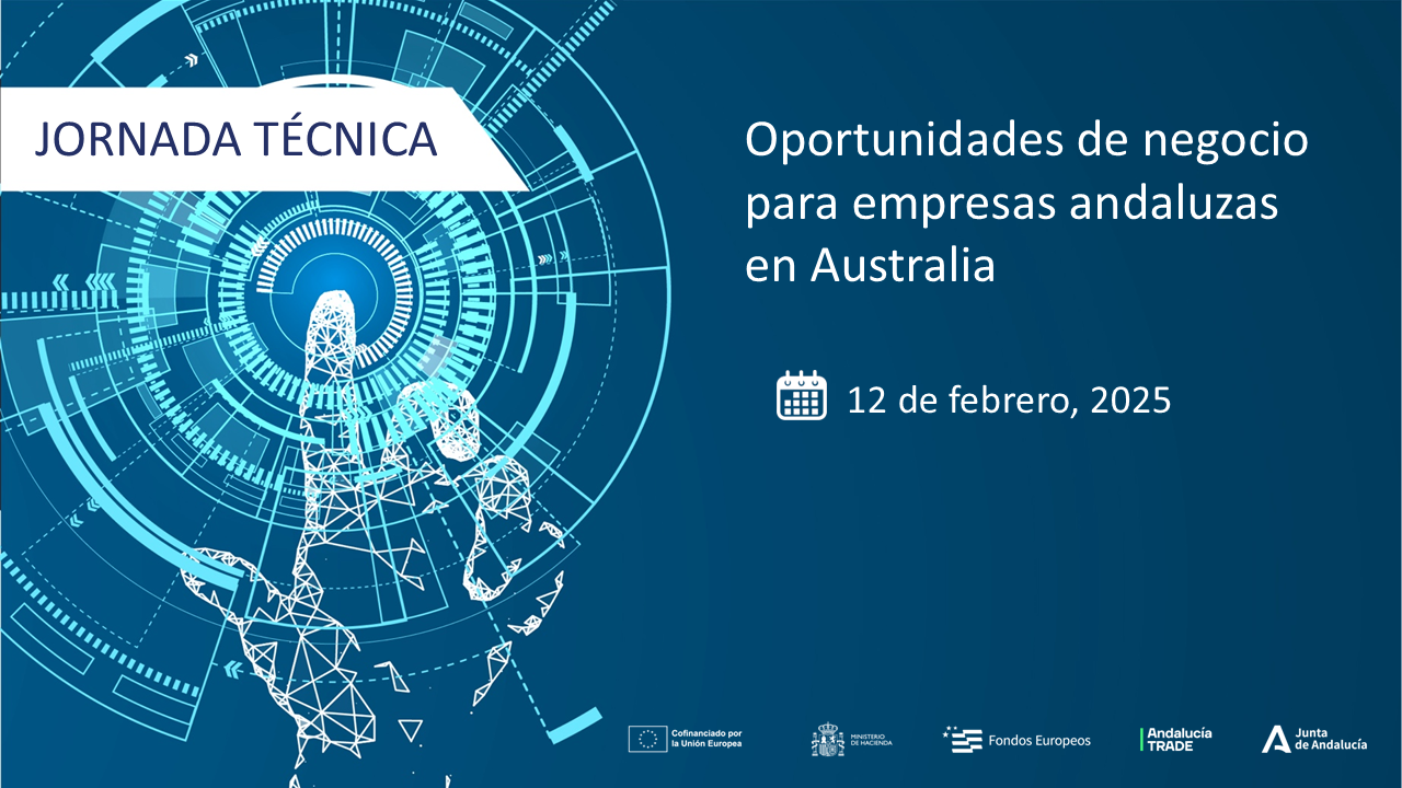 Jornada técnica sobre oportunidades para empresas andaluzas en Australia