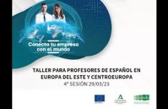 TALLER PARA PROFESORES DE ESPAÑOL EN EUROPA DEL ESTE Y CENTROEUROPA – 4ª SESIÓN 29/03/23